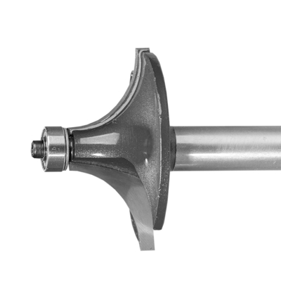 TCT Roundover Fillet Bits Two Flutes With Bearing For Table And Bench Tops